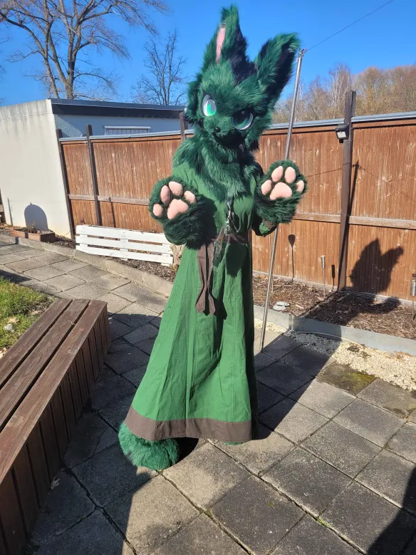 Newbideku|full fursuit|Custom Commission Showcase|aurorafur