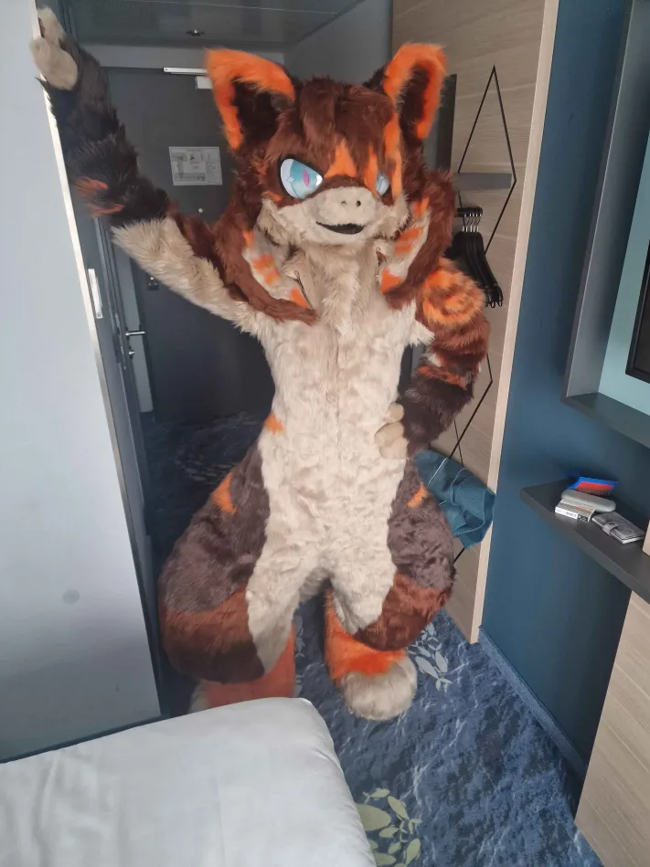 Caƙe|full fursuit|Custom Commission Showcase|aurorafur